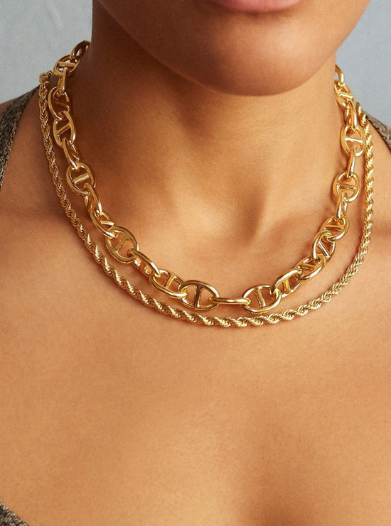 Taylor Anchor Link Chain Necklace