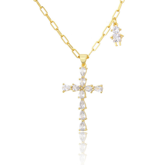 Ruth Cross Necklace