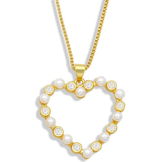 Passion Pearl Gold Necklace