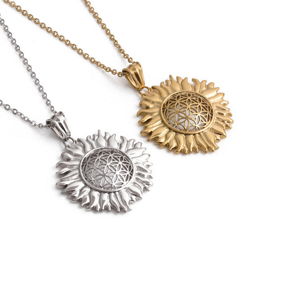 Rachel Sunflower Necklace