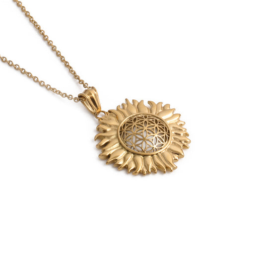 Rachel Sunflower Necklace