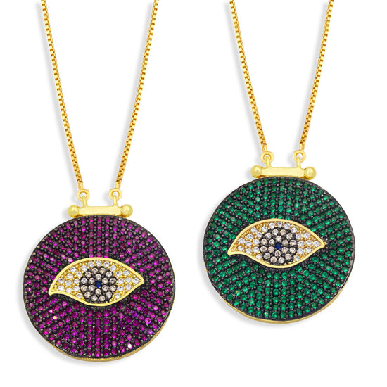 Sophia Evil Eye Protection Necklace