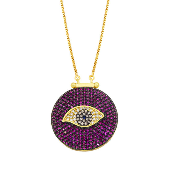 Sophia Evil Eye Protection Necklace