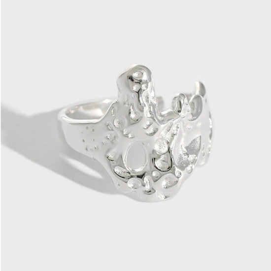 Madelyn Silver Lava Ring