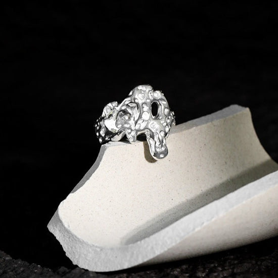Madelyn Silver Lava Ring