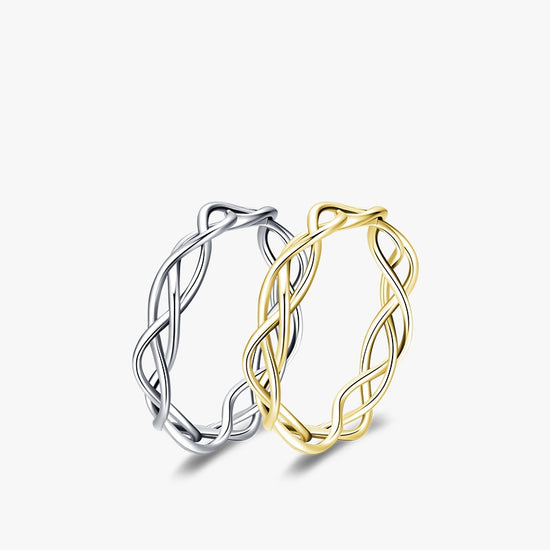 Evelyn Intertwined Ring